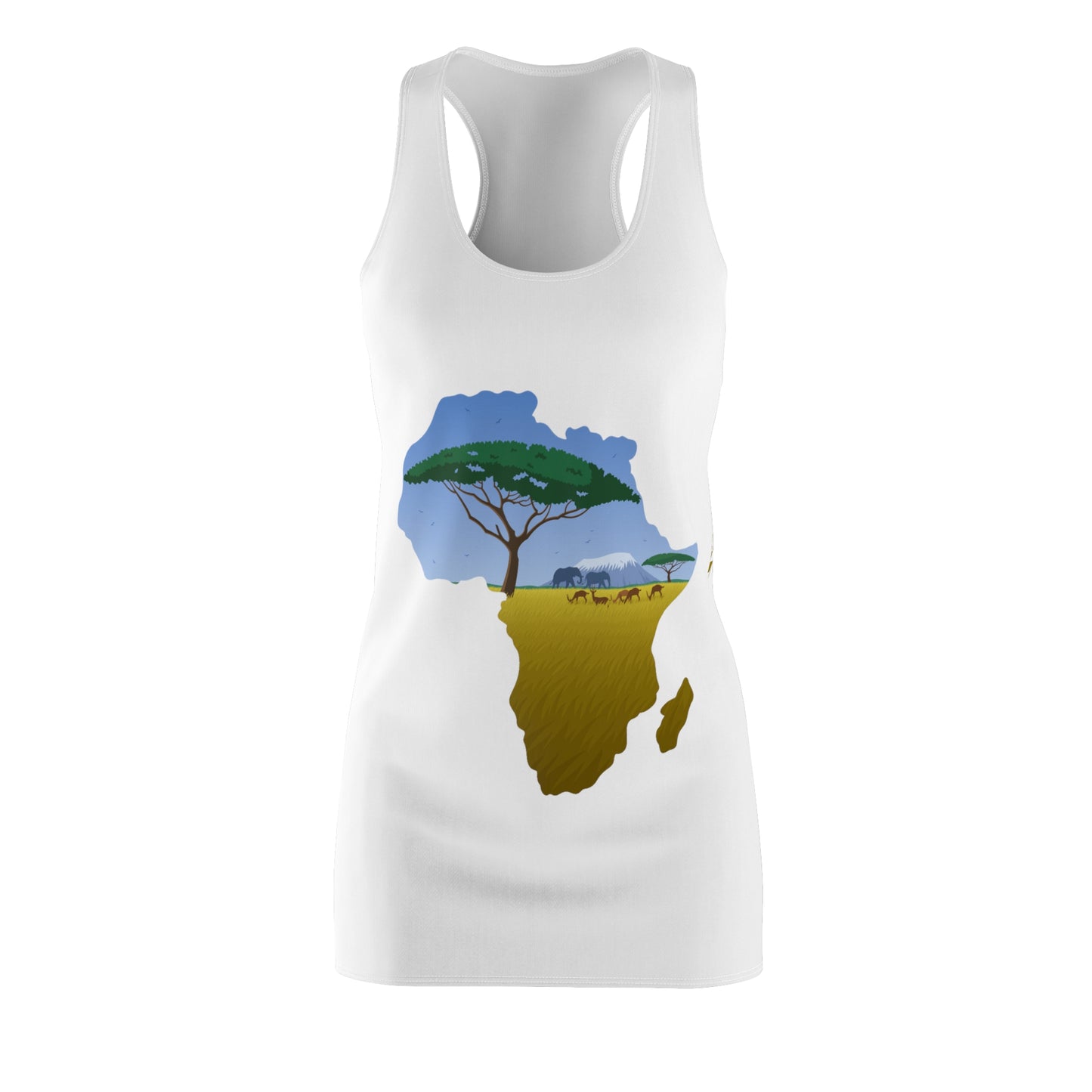 "Africa Cool" Racerback Dress