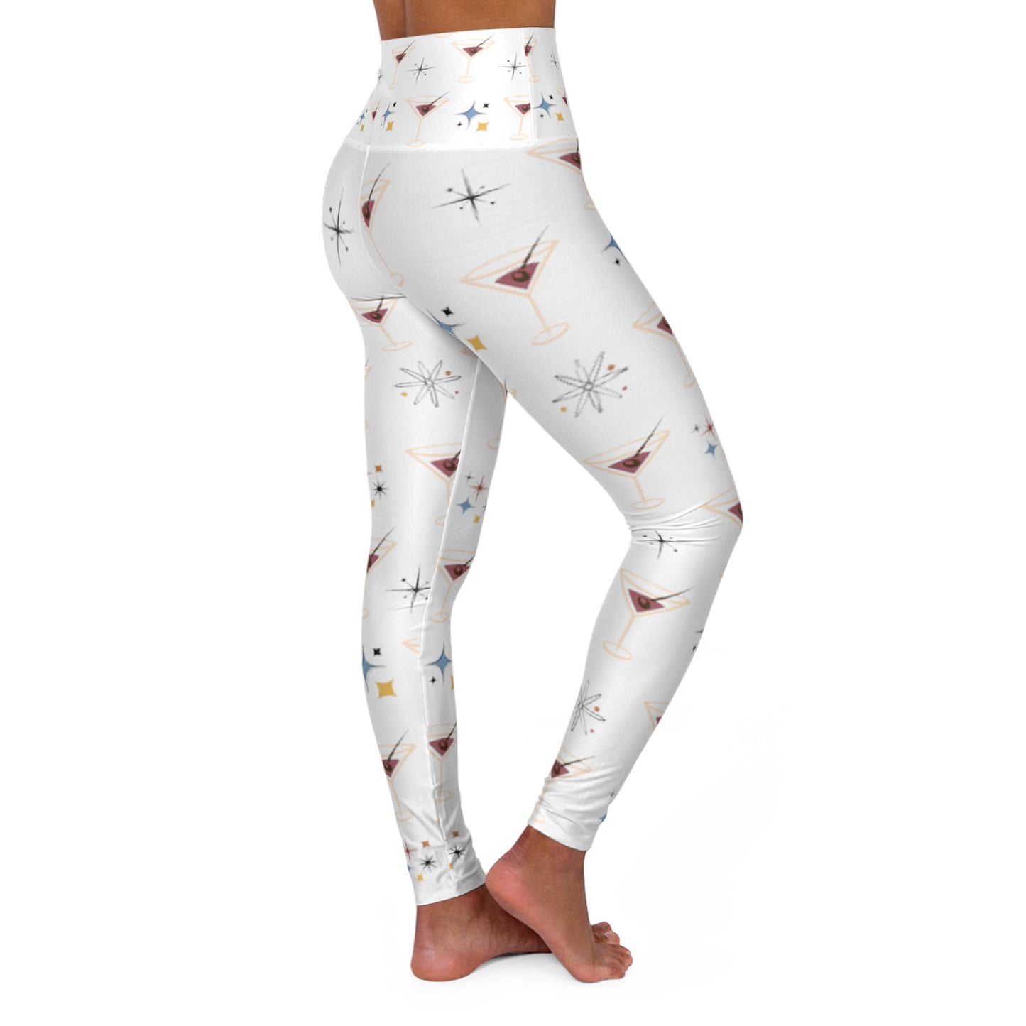 Cocktail High Waisted Yoga Leggings