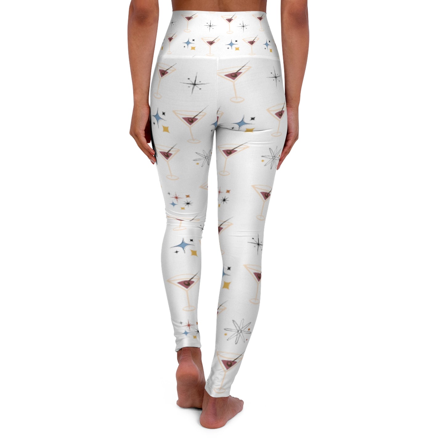 Cocktail High Waisted Yoga Leggings