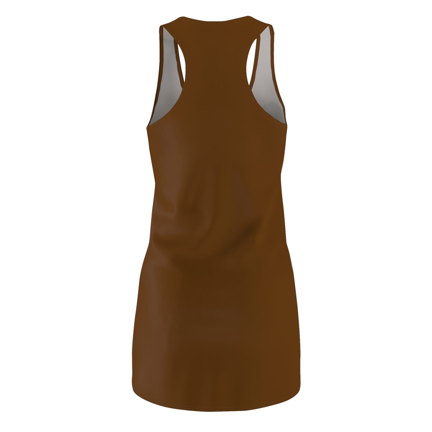"Brown" Racerback Dress