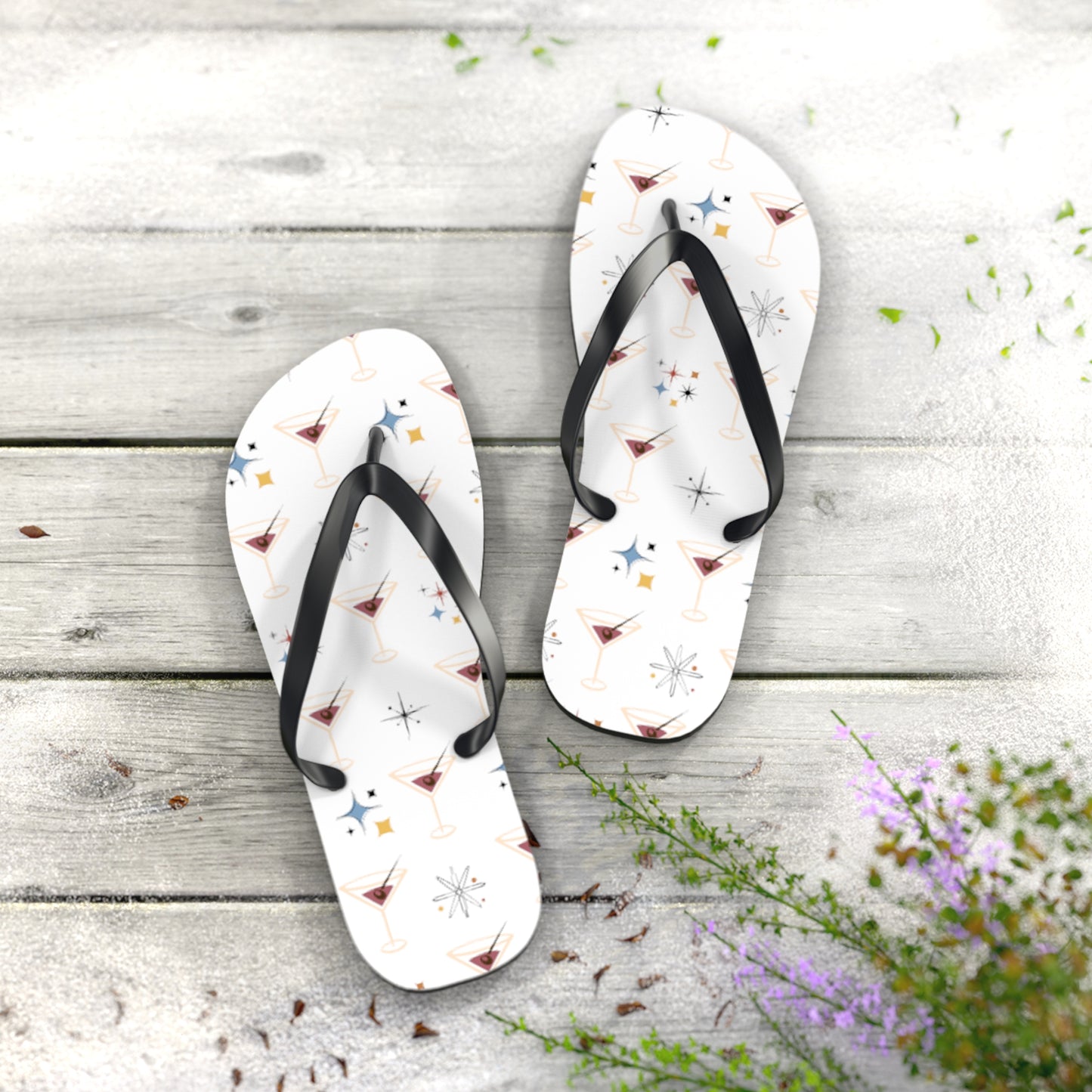 Cocktail Flip Flops