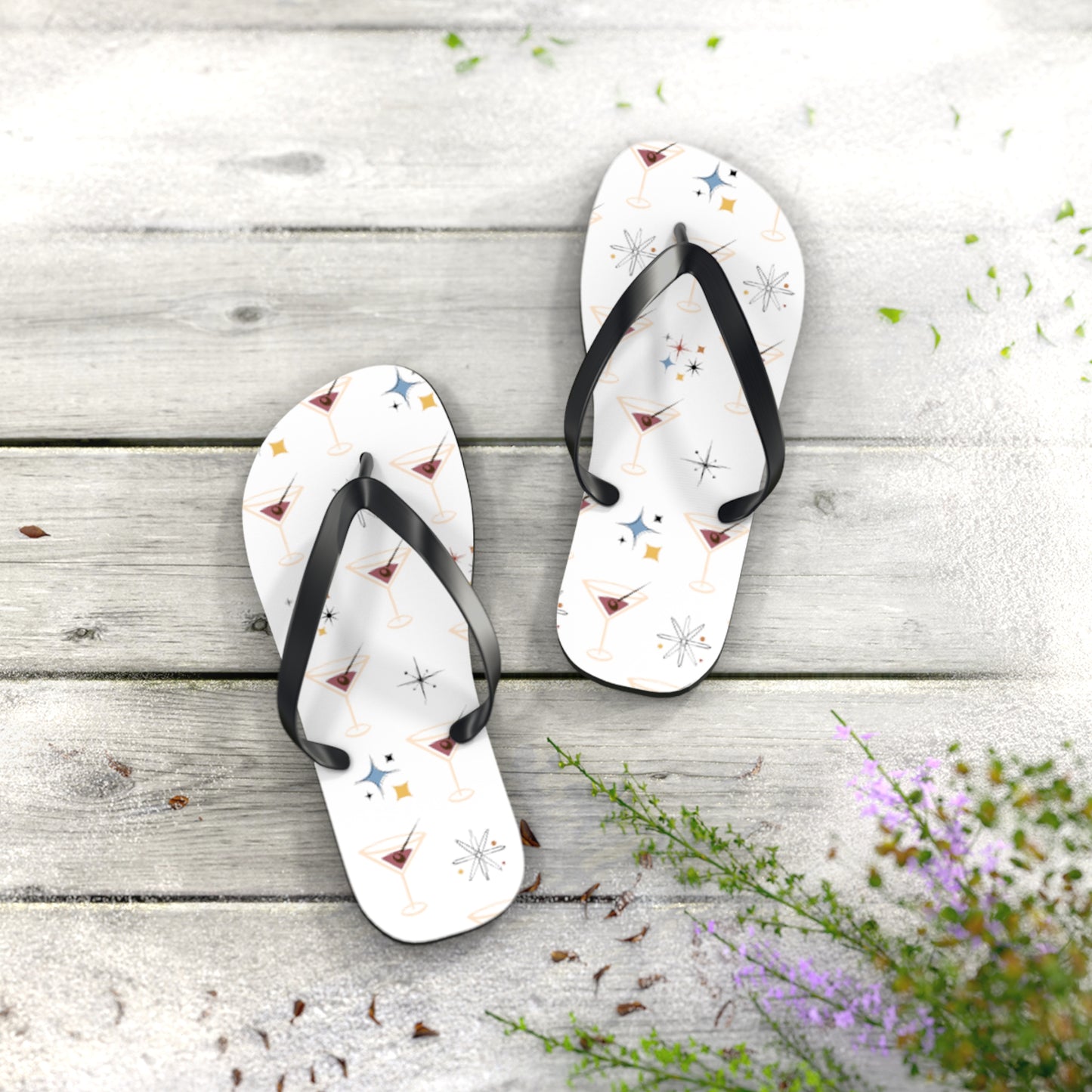 Cocktail Flip Flops