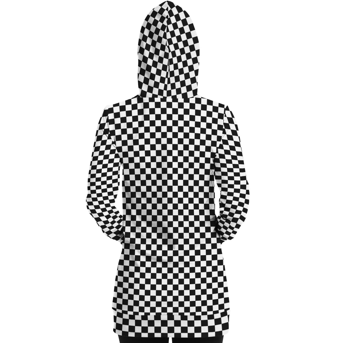 Fashion Longline Hoodie - AOP